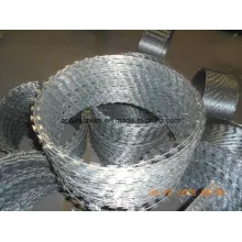 Galvanized Razor Wire for Security Fencing